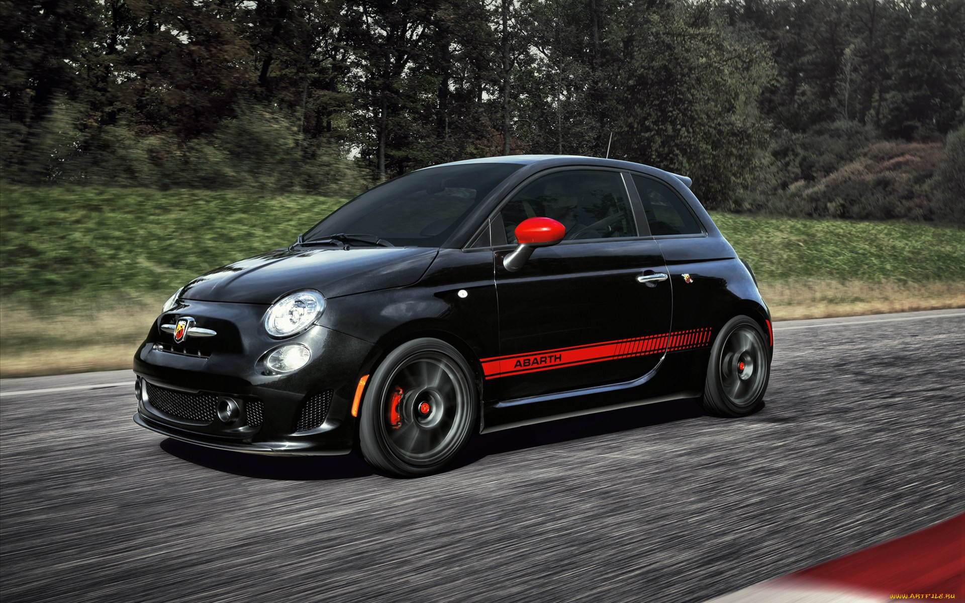 fiat, 500, abarth, 2012, 